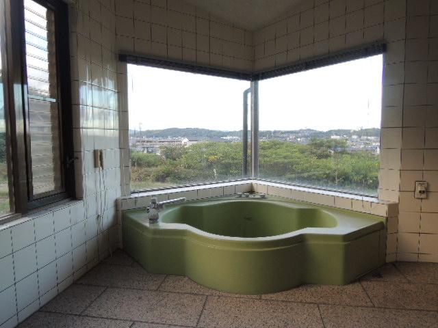 Bathroom. With sauna