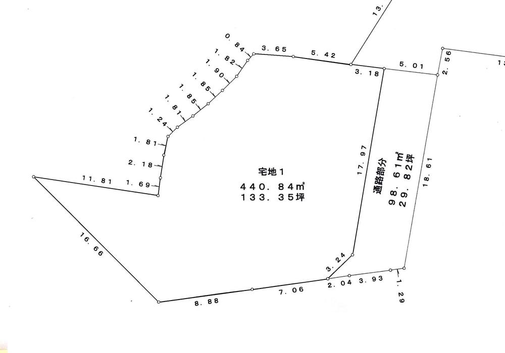 Compartment figure. 17.4 million yen, 10LDK, Land area 440.84 sq m , Building area 220.6 sq m
