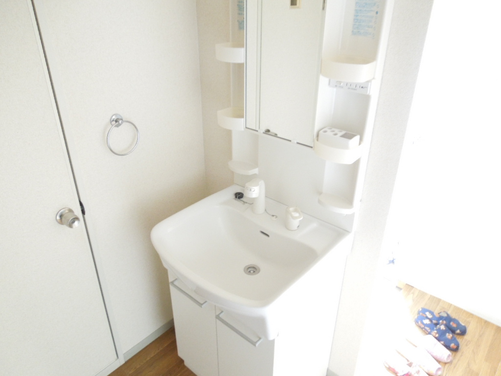 Washroom. Image (It is a photograph of the 102 in Room)