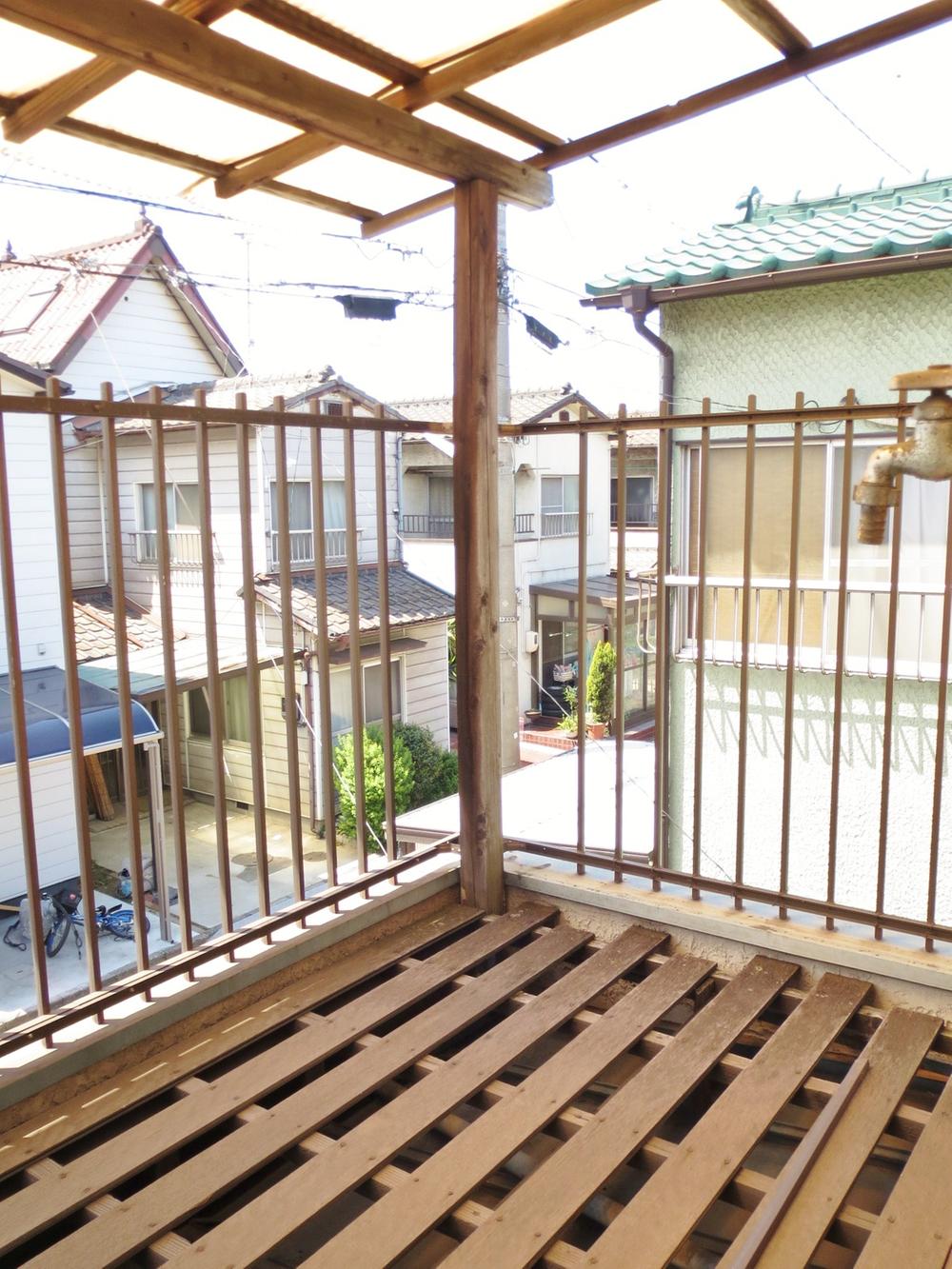 Balcony. Second floor west veranda part