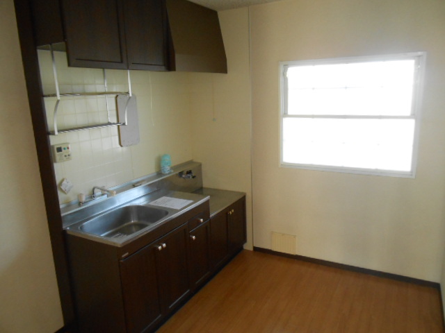 Kitchen. There is a window in the kitchen next to!