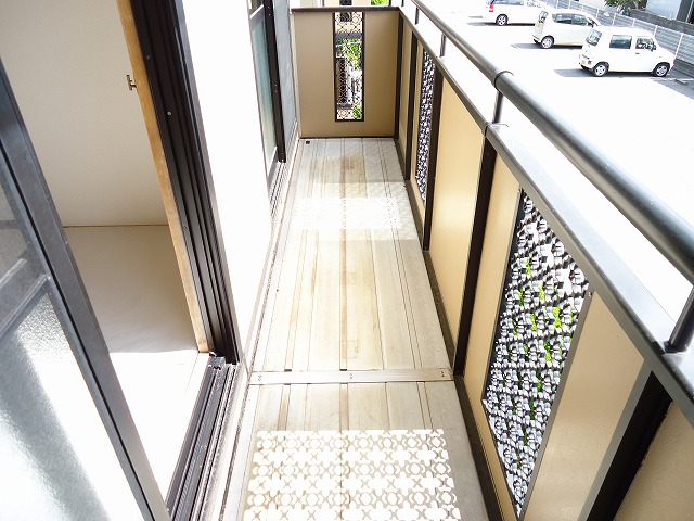 Balcony. ※ The image is what was previously taken. In reference.