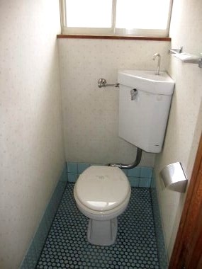 Toilet. Changes to the Washlet ☆