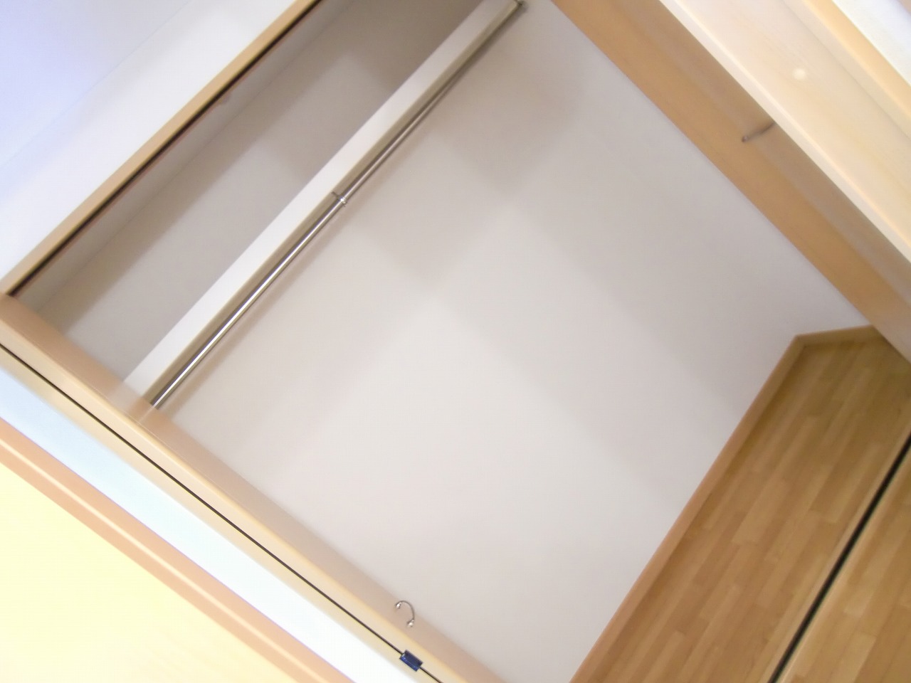 Receipt. With large capacity closet