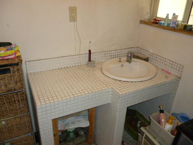 Wash basin, toilet. Indoor (July 2013) Shooting