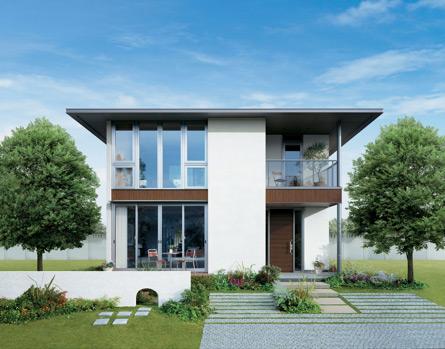 Building plan example (exterior photos). Building plan example