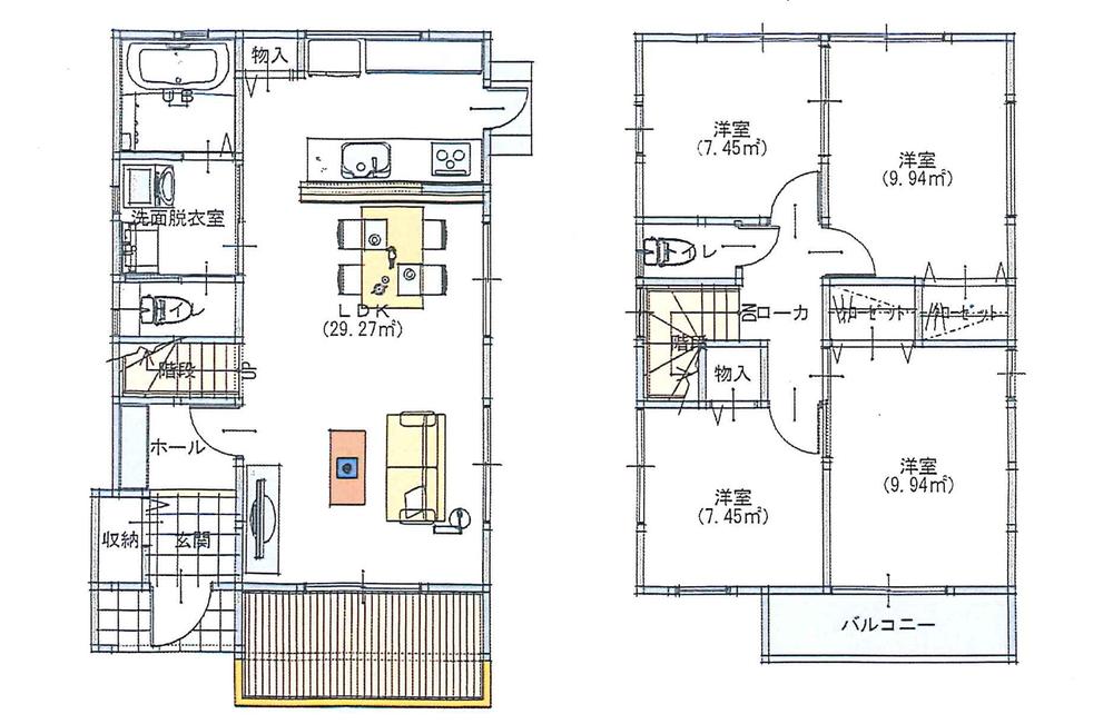 24,800,000 yen, 4LDK, Land area 121.18 sq m , Building area 89.83 sq m