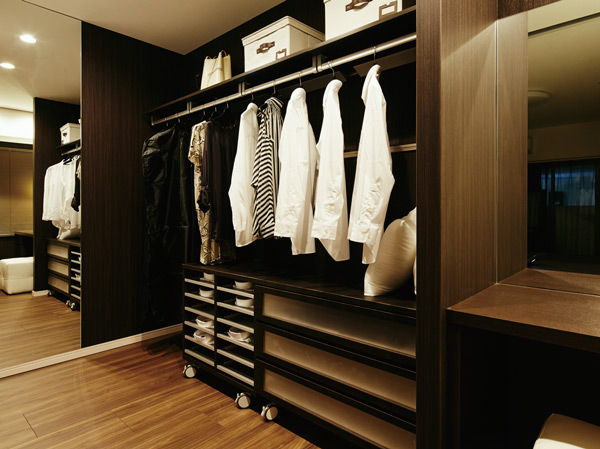 Interior. Dressing room