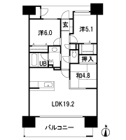 Floor: 3LDK + WIC, the area occupied: 76.7 sq m, Price: 24,800,000 yen ~ 37,700,000 yen