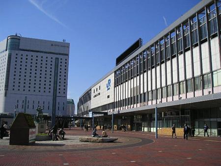 station. 1500m to Okayama Station