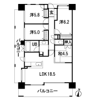 Floor: 4LDK, the area occupied: 85.7 sq m, Price: 26.2 million yen ・ 27,400,000 yen
