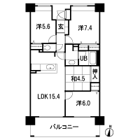 Floor: 4LDK, occupied area: 80.59 sq m, Price: 22.5 million yen ~ 24,700,000 yen