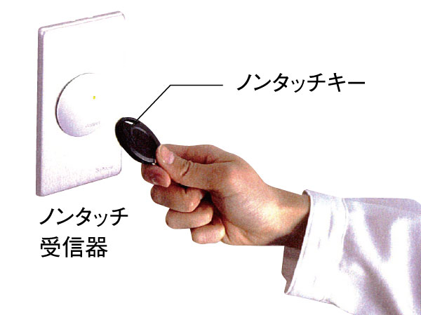 Other.  [Keyless entry system] To release the electric lock by holding the front door key of each dwelling unit to auto-lock the control panel, It has adopted a keyless entry system. Easy to handle for those who and children of our elderly is safe system.