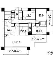 Floor: 4LDK + Wic + Sic (2 ~ 4 floor 2LDK + 2SR + Wic + Sic), the occupied area: 95.69 sq m, Price: 39,900,000 yen ~ 40,900,000 yen