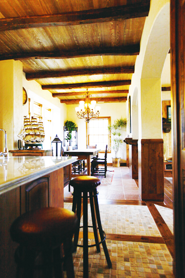 Model house photo. Model house