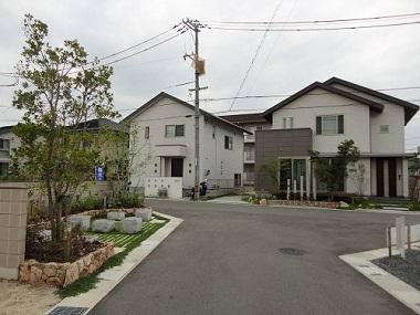 Sale already cityscape photo. To green space, It has established a bench of stone. Please use as a community of place.