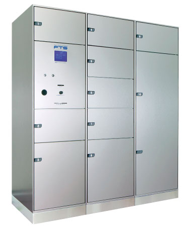 Features of the building.  [Home delivery locker] Installed equipped with home delivery locker a useful function on the first floor mail room. You can receive 24 hours of free luggage with easy operation. Also, Accommodating a bicycle key and the battery and charger to a part of the home delivery locker. Taken out in a non-contact key and touch panel operation can be used.