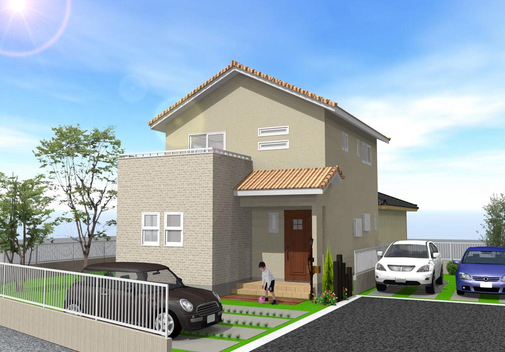 Building plan example (Perth ・ appearance). No. 2 destination reference appearance is Perth.