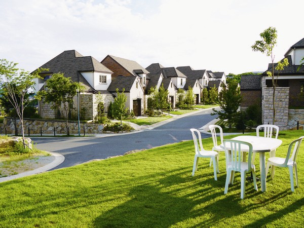 In the "San Jose of the hill.", Incorporate the goodness of overseas residential area, I seek the beauty and comfort of the entire landscape town. (Sale already cityscape)