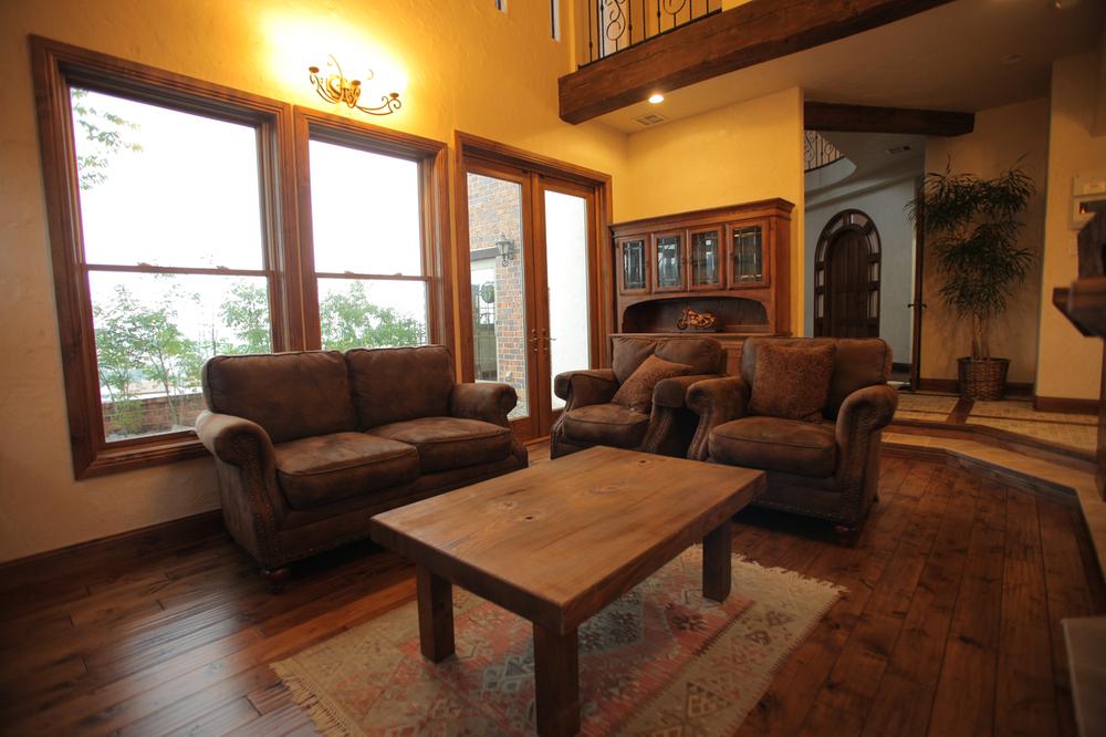 Model house photo. Model house