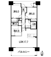 Floor: 3LDK + WIC, the occupied area: 74.97 sq m, Price: 21,400,000 yen ~ 24.4 million yen