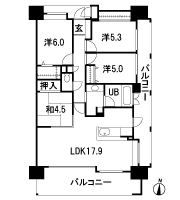 Floor: 4LDK + WIC, the occupied area: 86.43 sq m, Price: 26,800,000 yen ~ 29,200,000 yen