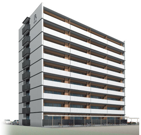 Shared facilities.  [Achieve a snug of your family] Luxury that you can select the suits floor plan for your family at will. Furthermore, choose your favorite color and materials, Plus myself. Free to styling the living, Soregabi ・ It is the "made-to-order Mansion" of the well. 67.44 sq m  ・ From 2LDK 100 sq m more than ・ Providing a wide range of floor plans plan to 5LDK. (Exterior view)