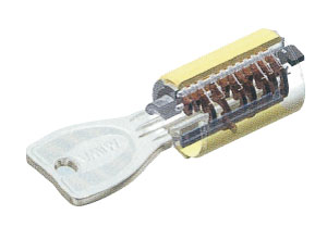 Security. Reversible dimple key