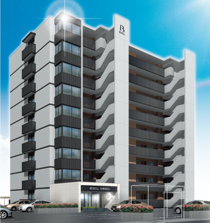 Buildings and facilities. Different so that the family of shape and lifestyle, Also it should be different style to seek to apartment. So, Choice is better is more pleasant, Sum construction is considered to. For example,, Free to choose that floor plans and facilities as custom home. For example,, To propose a facility tailored to the needs of the times. More richly to life, Rashiku yourself. Life style perfect for families, It begins here. (Exterior view)