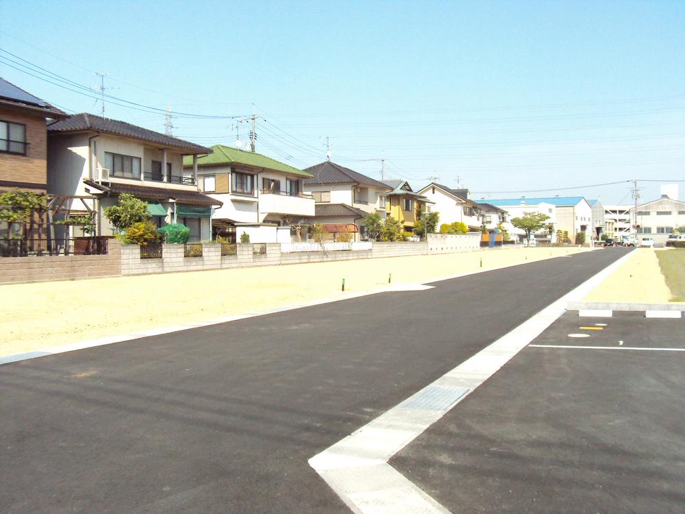 All sections south road, It is spacious housing estates of width 6M.