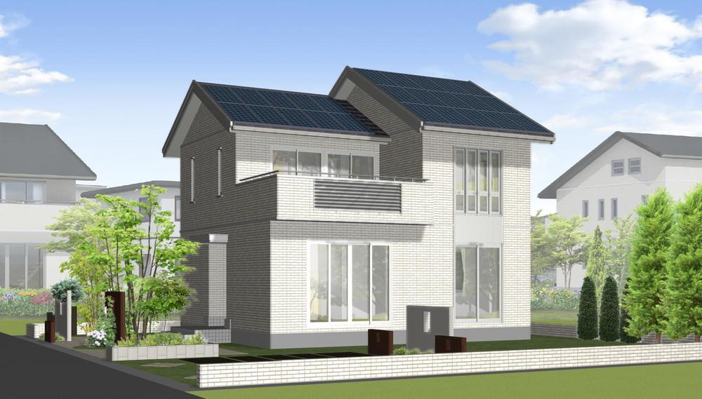 Building plan example (Perth ・ appearance). Building plan example