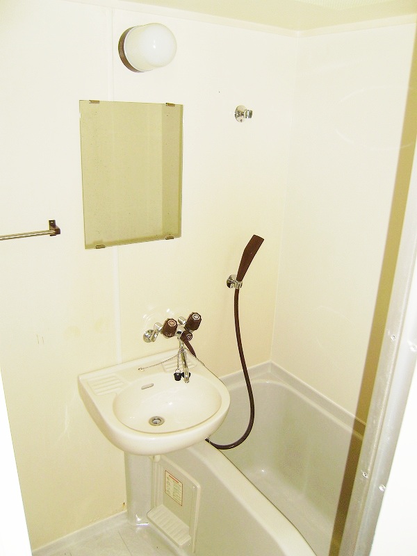 Bath. Popular bus toilet Separate