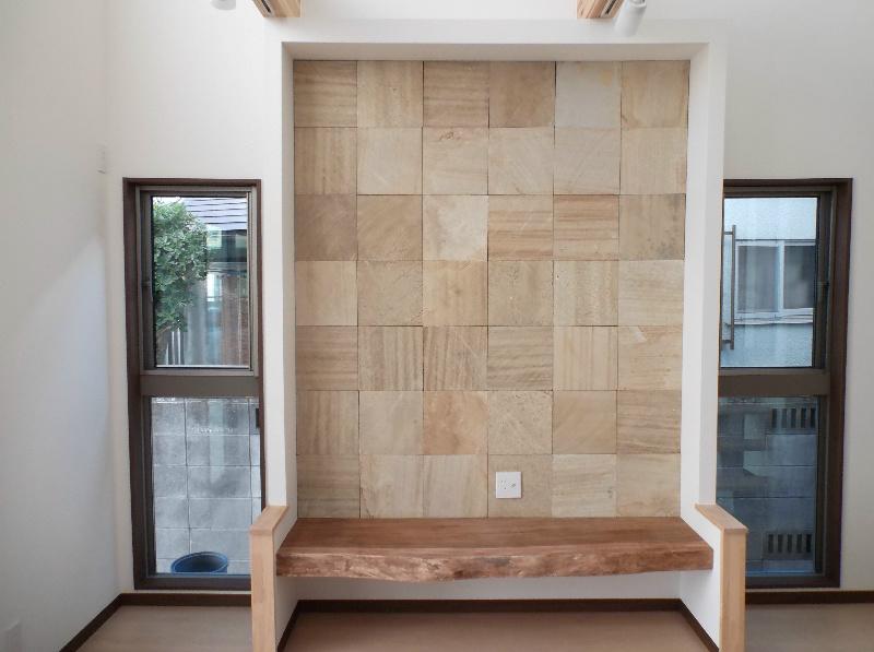 Living. There is a stylish TV stand. Day is also good.