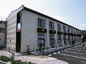Building appearance. Fashionable appearance