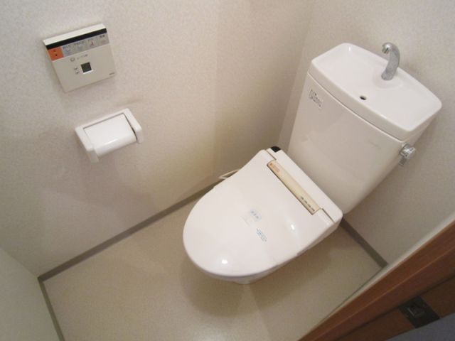 Toilet. Washlet with WC