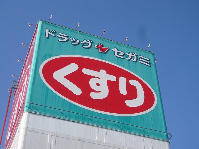 Dorakkusutoa. Drag Segami Haraoshima shop 1158m until (drugstore)