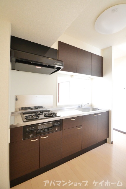 Kitchen. System kitchen! Stove with very convenient
