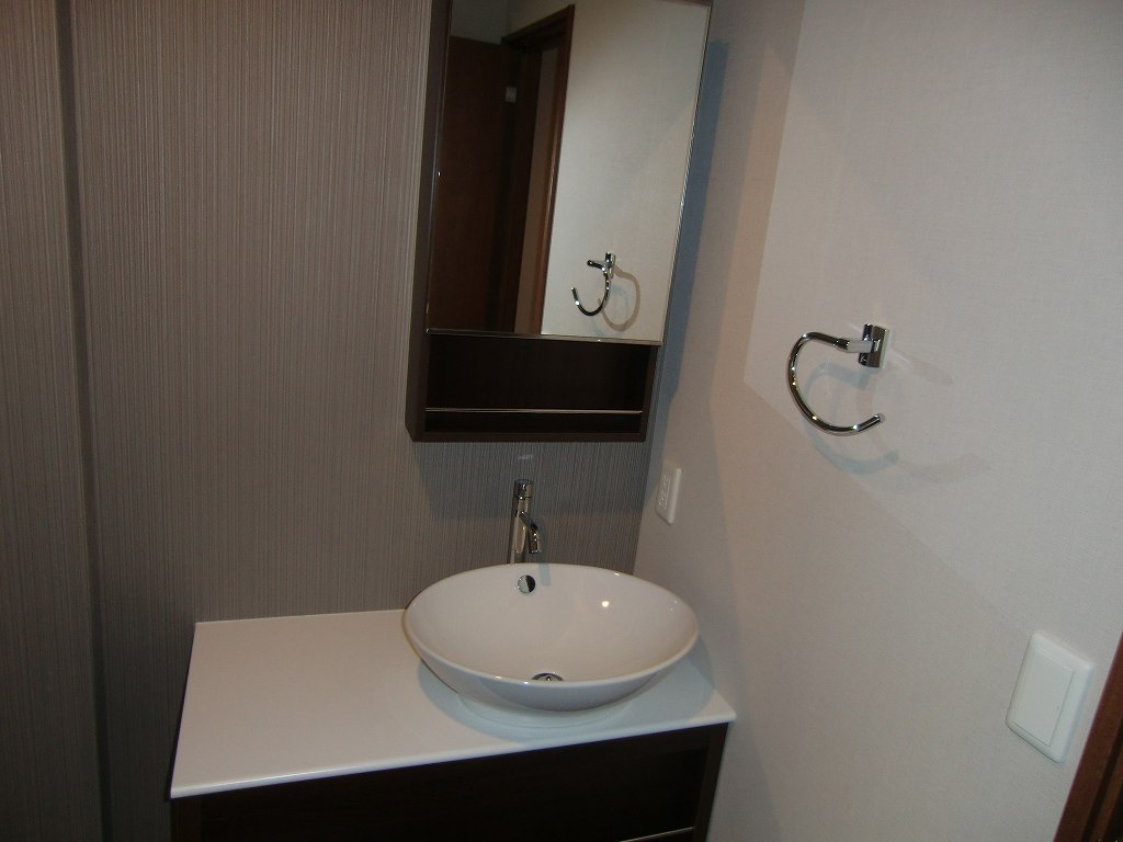 Washroom. Designer's a wash basin