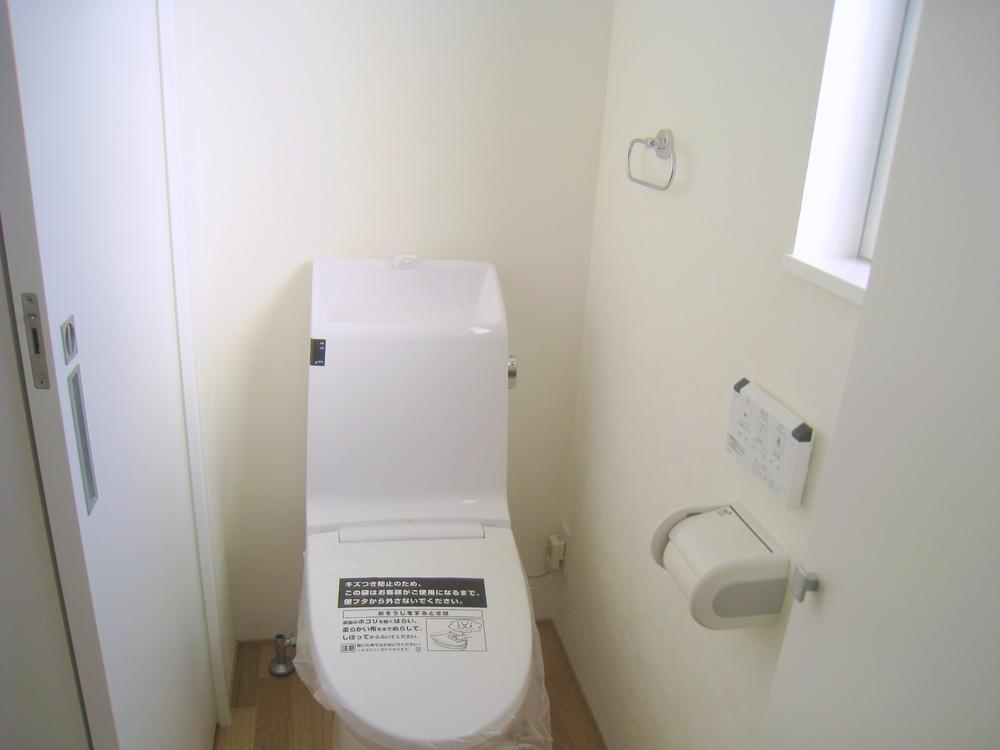 Toilet. Window in the toilet