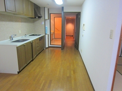 Kitchen. Kitchen part is wide