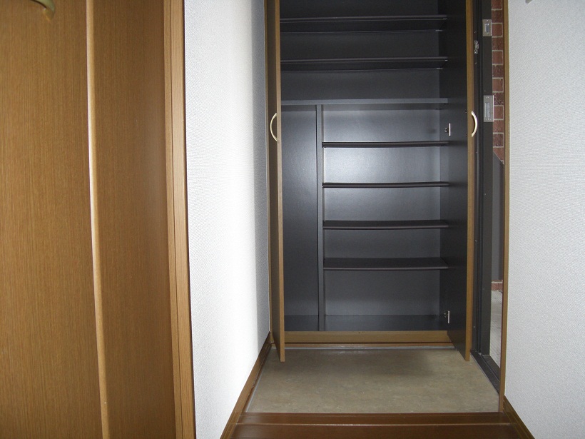 Entrance. Entrance (with shoe box)