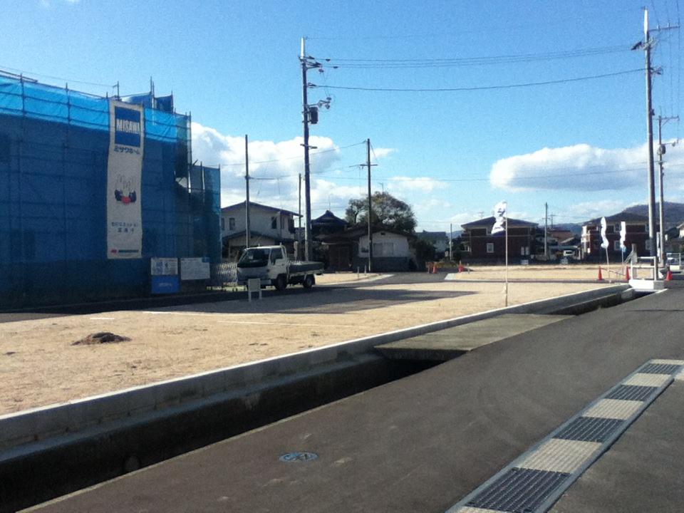 Local land photo. It was to construct complete! !