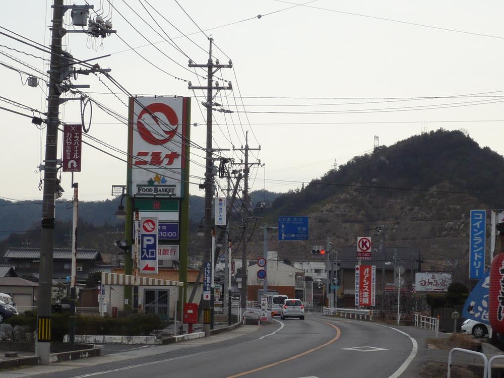 Other Environmental Photo. Nishina until the food basket 2000m