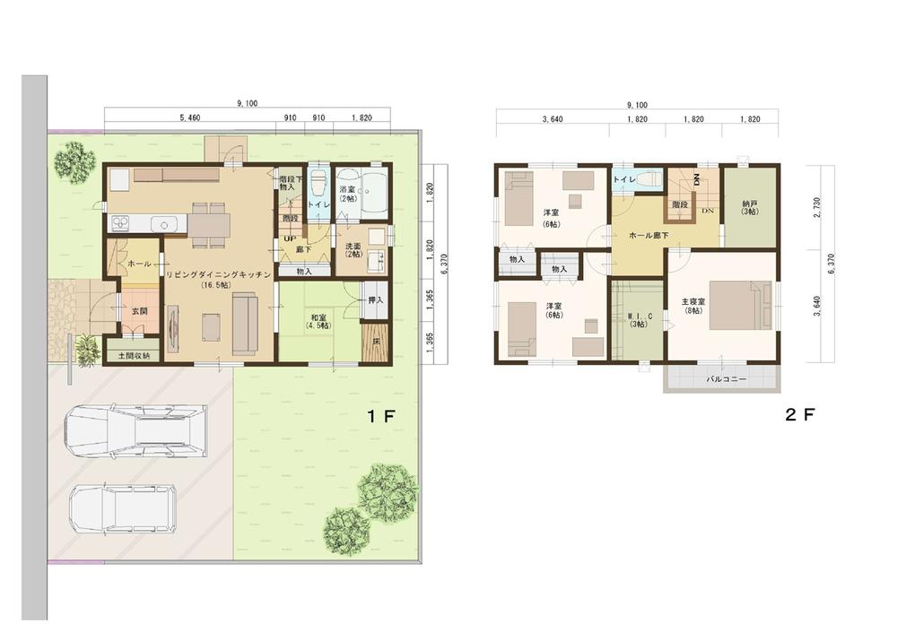 Other building plan example. Building plan example ( Issue land) Building Price Ten thousand yen, Building area sq m