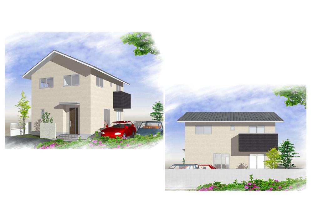 Building plan example (Perth ・ appearance). Building plan example ( Issue land) Building Price Ten thousand yen, Building area sq m