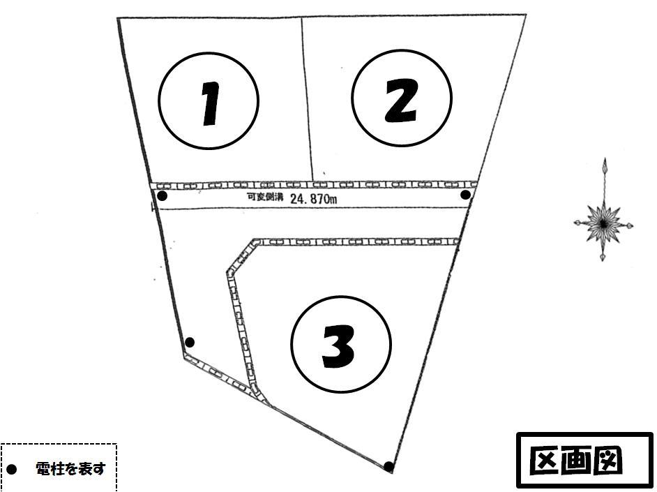 The entire compartment Figure. It is perfect of land in looking for a wide land !!