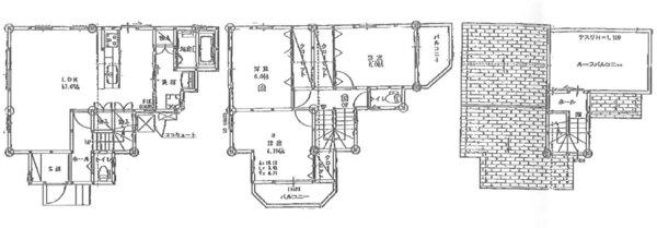 Floor plan. 29,800,000 yen, 3LDK, Land area 83.09 sq m , Building area 92.88 sq m