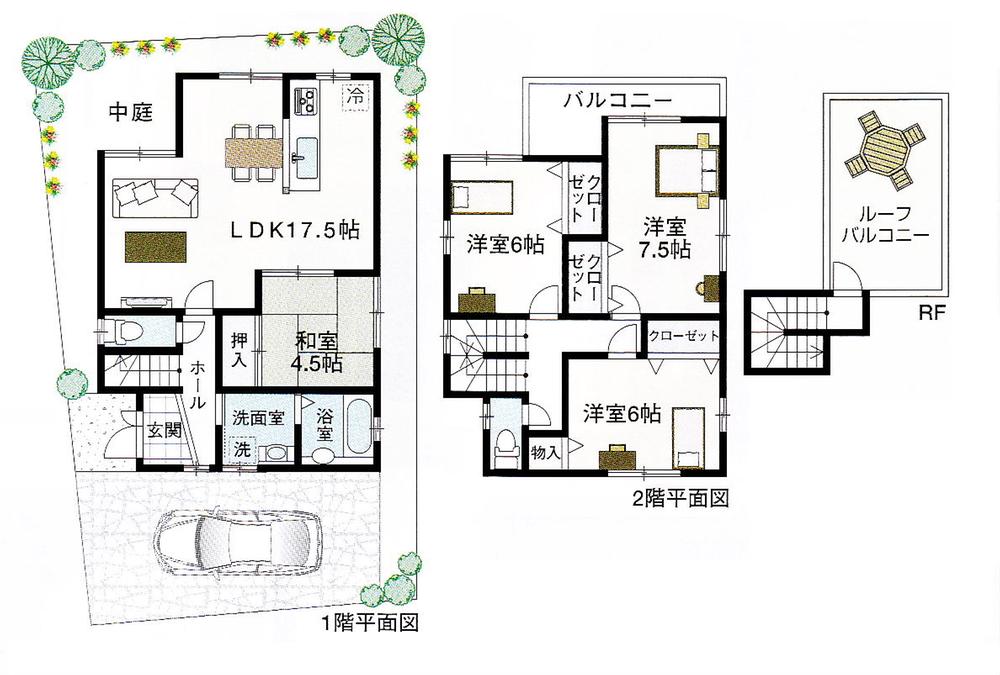 Floor plan. 28.8 million yen, 4LDK, Land area 89.9 sq m , It is a building area of 102.06 sq m functional floor plan