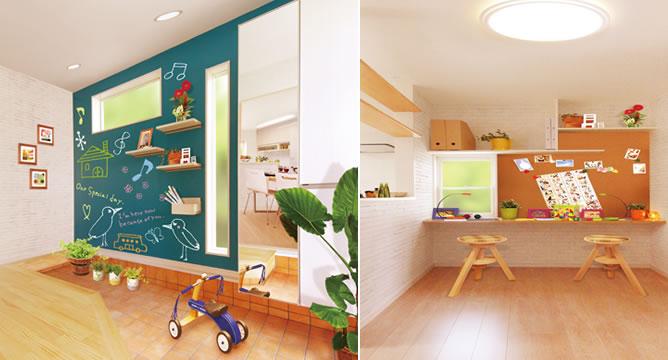 Model house photo. Model house