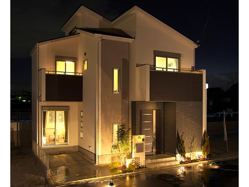 Model house photo. Model house